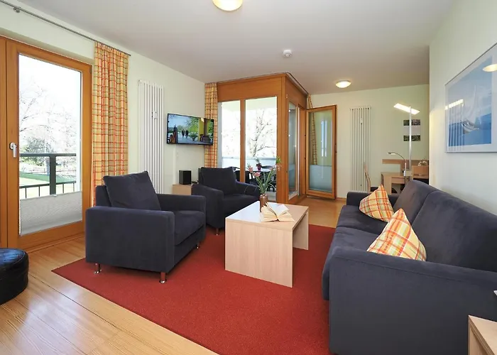 Kaiservillen Heringsdorf - Ferienwohnung Mit 2 Schlafzimmern Und Balkon D202